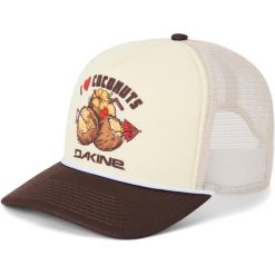 Czapka Trucker Dakine. Białe czapki z daszkiem damskie Dakine, bez wzorów. Za 217.50 zł.