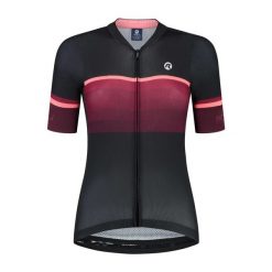 Koszulka rowerowa damska Rogelli Impress II. Czerwone koszulki damskie Rogelli, xl, bez wzorów, bez kołnierzyka, bez ramiączek. Za 345.00 zł.