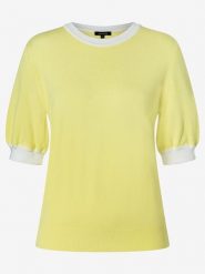 More & More Sweter w kolorze żółtym rozmiar: 44. Żółte swetry klasyczne damskie More & More, bez kołnierzyka. Za 105.38 zł.