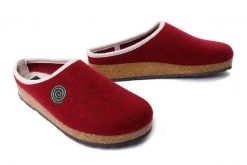 DR. BRINKMANN 320094-41 bordeaux, kapcie damskie. Czerwone kapcie damskie Dr. Brinkmann. Za 204.90 zł.