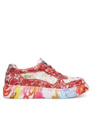 Laura Vita Sneakersy Soleno 03 Czerwony. Czerwone obuwie sportowe damskie LAURA VITA, ze skóry, bez zapięcia. Za 499.99 zł.