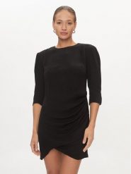 DKNY Sukienka koktajlowa D2A4B345 Czarny Regular Fit. Czarne sukienki damskie DKNY, bez wzorów, z wiskozy, wizytowe, bez ramiączek. Za 439.99 zł.