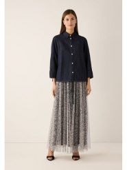 More & More Spódnica w kolorze szaro-granatowym rozmiar: 40. Szare spódnice damskie More & More, na co dzień, bez wzorów, z tiulu, maxi. Za 205.93 zł.