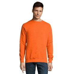 Bluza Unisex Dla Dorosłych New Supreme. Brązowe bluzy damskie SOL'S, m, bez wzorów, z bawełny, bez kaptura. Za 110.99 zł.
