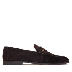 Lordsy Steve Madden. Brązowe półbuty damskie Steve Madden, bez wzorów, bez obcasa, bez zapięcia. Za 599.99 zł.