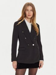 Motivi Marynarka Q488Q000731N Czarny Regular Fit. Czarne marynarki i żakiety damskie Motivi, bez wzorów, z syntetyku. Za 499.99 zł.