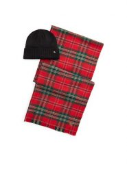 LAUREN RALPH LAUREN Zestaw szalik i czapka 454P23529004 Czerwony. Czerwone czapki damskie Lauren Ralph Lauren, bez wzorów, z poliesteru. Za 819.99 zł.