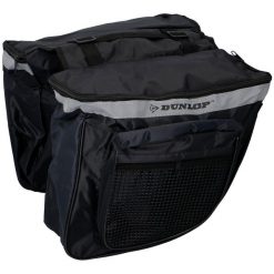 Torba rowerowa podwójna na bagażnik sakwa Dunlop 26l. Niebieskie torebki klasyczne damskie Dunlop, bez dodatków. Za 39.49 zł.