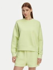 Lacoste Bluza SF0046 Zielony jasny Oversize. Zielone bluzy damskie Lacoste, bez wzorów, z bawełny, bez kaptura. Za 649.99 zł.