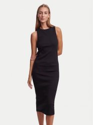 Vero Moda Sukienka letnia Lavender 10230437 Czarny Slim Fit. Czarne sukienki damskie Vero Moda, bez wzorów, z bawełny, bez ramiączek. Za 99.99 zł.