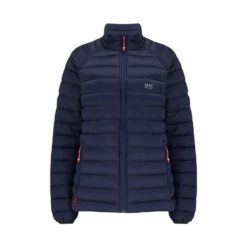 Damska kurtka puchowa Mac In A Sac Synergy. Niebieskie kurtki damskie Mac In A Sac, bez wzorów, z puchu, bez kaptura. Za 414.50 zł.