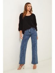 Fleur de Lin Bluzka "Baronne" w kolorze czarnym rozmiar: XL. Czarne bluzki damskie Fleur de Lin, xl, bez wzorów, z bawełny, bez kołnierzyka, bez ramiączek. Za 139.95 zł.