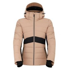 Damska Kurtka Narciarska Glacial. Brązowe kurtki damskie Dare 2b, na zimę, bez wzorów, bez kaptura. Za 231.99 zł.