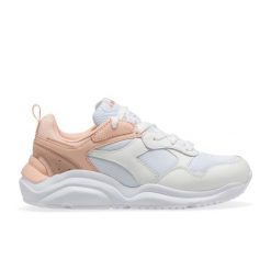 Sneakersy damskie DIADORA WHIZZ RUN WN. Białe obuwie sportowe damskie Diadora, bez zapięcia. Za 149.99 zł.