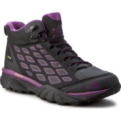 Trekkingi THE NORTH FACE - Endurus Hike Mid Gtx GORE-TEX T92YABTFY Phantom Grey/Wood Violet. Czarne obuwie trekkingowe damskie The North Face, z gore-texu. W wyprzedaży za 409.00 zł.