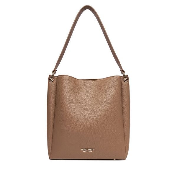 Torebka Nine West. Brązowe torebki klasyczne damskie Nine West, bez dodatków. Za 229.99 zł.