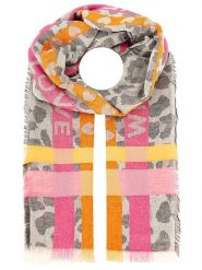 Zwillingsherz Szal ze wzorem rozmiar: onesize. Szaliki damskie Zwillingsherz, bez wzorów, ze splotem. Za 144.58 zł.