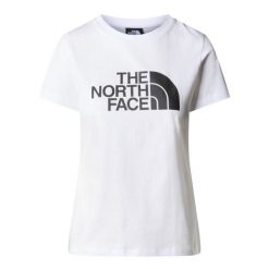 The North Face Koszulka S/S Easy Nf0A87N6Fn4. Białe koszulki damskie The North Face, s, bez wzorów, bez kołnierzyka, bez ramiączek. Za 114.99 zł.