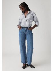 Levi's Dżinsy - Mom fit - w kolorze niebieskim rozmiar: W26/L27. Niebieskie jeansy damskie Levi's. Za 217.53 zł.
