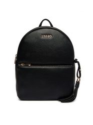 Liu Jo Plecak AA6188 E1012 Czarny. Czarne plecaki Liu Jo, bez wzorów, ze skóry. Za 599.99 zł.