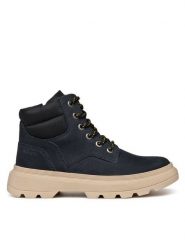 Geox Trapery J Kiddartah Boy J46M9A 032FU C0045 M Granatowy. Niebieskie buty zimowe chłopięce Geox, z materiału, bez zapięcia. Za 249.99 zł.