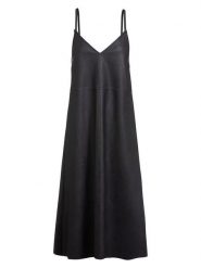 Herrlicher Sukienka "Jaluna" w kolorze czarnym rozmiar: L. Czarne sukienki damskie Herrlicher, bez wzorów, bez ramiączek. Za 173.99 zł.