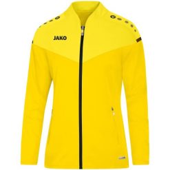 Kurtka Jako femme de loisir Champ 2.0. Żółte kurtki sportowe damskie JAKO, bez wzorów, z materiału, z kapturem. Za 246.95 zł.
