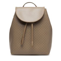 Plecak Calvin Klein. Brązowe plecaki Calvin Klein, bez wzorów. Za 649.99 zł.