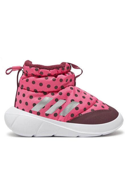 Adidas Śniegowce Monofit Boot Minnie I IE6023 Różowy. Czerwone kozaki dziewczęce Adidas, bez wzorów, z materiału, bez obcasa, bez zapięcia. Za 179.99 zł.