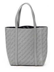 Balenciaga Skórzana torebka w kolorze szarym - 20 x 22 x 9 cm rozmiar: onesize. Szare torebki klasyczne damskie Balenciaga, z materiału, przez ramię, bez dodatków. Za 3,601.99 zł.