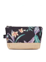 Roxy Kosmetyczka CWBEO-RX-W1-007-SS26 Czarny. Czarne kosmetyczki damskie Roxy, bez wzorów, z materiału. Za 49.99 zł.