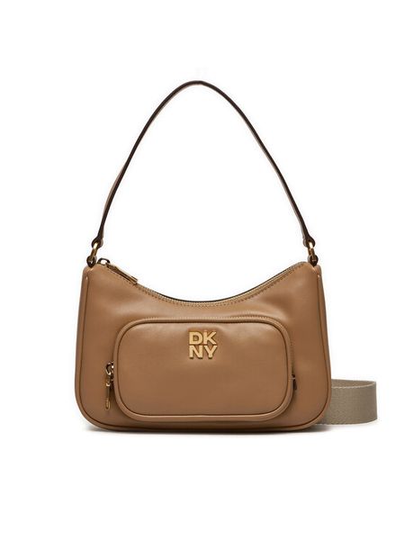 DKNY Torebka Philo Tz Shoulder R423KE51 Brązowy. Brązowe torebki klasyczne damskie DKNY, ze skóry, bez dodatków. Za 1,129.00 zł.