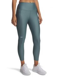 Under Armour Legginsy funkcyjne w kolorze szaroniebieskim rozmiar: M. Niebieskie legginsy damskie Under Armour, m, bez wzorów, z materiału, z podwyższonym stanem, outdoorowe. Za 157.73 zł.