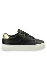 Gant Sneakersy 30531835 Czarny. Czarne obuwie sportowe damskie Gant, ze skóry, bez zapięcia. Za 339.99 zł.