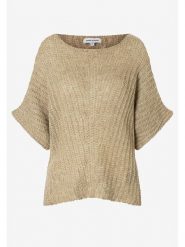 More & More Sweter w kolorze beżowym rozmiar: 36. Brązowe swetry klasyczne damskie More & More, ze splotem, bez kołnierzyka. Za 169.95 zł.