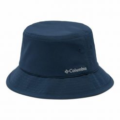 Kapelusz przeciwsłoneczny Columbia Pine Mountain II Bucket Hat. Niebieskie kapelusze damskie Columbia, bez wzorów, sportowe. Za 99.99 zł.
