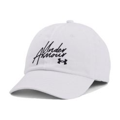 Czapka z daszkiem damska Under Armour Favorite Hat. Białe czapki z daszkiem damskie Under Armour, bez wzorów. Za 98.64 zł.