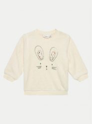 NAME IT Bluza 13206925 Écru Regular Fit. Bluzy dziewczęce Name it, bez wzorów, z syntetyku, bez ramiączek, bez kaptura. Za 94.99 zł.