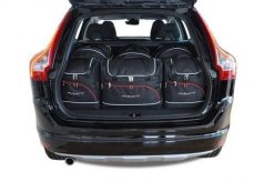 Torby Do Bagażnika Volvo Xc60 2008-2017 6Szt Kjust. Czarne torby podróżne KJUST, bez wzorów, z kauczuku. Za 1,741.00 zł.