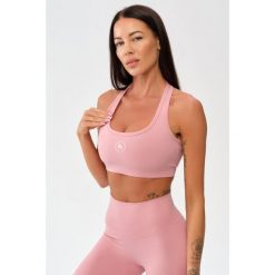 Stanik sportowy fitness Rough Radical Zoya Sports Bra. Brązowe biustonosze sportowe damskie ROUGH RADICAL, bez wzorów. Za 129.90 zł.