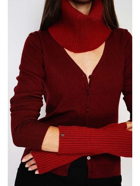 William de Faye Szal-koło w kolorze czerwonym - 30 x 28 cm rozmiar: onesize. Czerwone szaliki damskie William de Faye, bez wzorów, z kaszmiru. Za 39.99 zł.