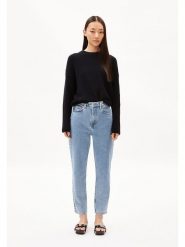 Armedangels Dżinsy ''Mairaa'' - Mom fit - w kolorze błękitnym rozmiar: W31/L30. Niebieskie jeansy damskie ARMEDANGELS, z podwyższonym stanem. Za 239.95 zł.