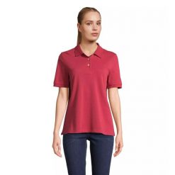 Damska koszulka polo Sol's Pacific. Czerwone koszulki damskie SOL'S, s, bez wzorów, bez kołnierzyka, bez ramiączek. Za 119.50 zł.