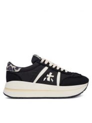 Premiata Sneakersy Bethcoin Var 8150 Czarny. Czarne obuwie sportowe damskie Premiata, ze skóry, bez zapięcia. Za 1,159.00 zł.