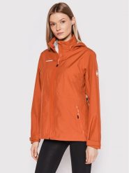 Mammut Kurtka hardshell Ayako Tour HS Hooded 1010-28580-2249-113 Pomarańczowy Regular Fit. Brązowe kurtki sportowe damskie Mammut, s, bez wzorów, z hardshellu, bez kaptura. Za 1,019.00 zł.