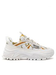 Versace Jeans Couture Sneakersy 77VA3SVG ZP321 Biały. Białe obuwie sportowe damskie Versace Jeans Couture, z jeansu, bez zapięcia. Za 699.99 zł.