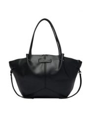 KARL LAGERFELD Torebka B3W30347 Czarny. Czarne shopper bag KARL LAGERFELD, bez wzorów, ze skóry, bez dodatków. Za 849.99 zł.