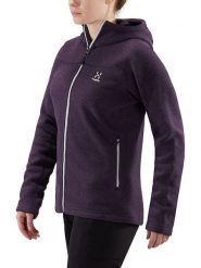 Haglöfs Kurtka polarowa "Swook" w kolorze fioletowym rozmiar: XS. Różowe kurtki damskie Haglöfs, xs, bez wzorów, z dzianiny, bez kaptura. Za 135.17 zł.