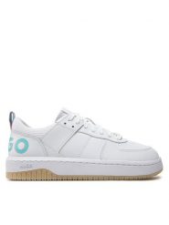 HUGO Sneakersy Kilian Tenn Flypu 50517146 Biały. Białe obuwie sportowe damskie Hugo, ze skóry, bez zapięcia. Za 599.99 zł.