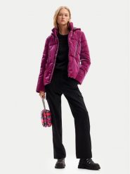 Desigual Kurtka zimowa Flam 24WWEWBP Różowy Regular Fit. Czerwone kurtki damskie Desigual, na zimę, s, bez wzorów, z syntetyku, bez kaptura. Za 599.99 zł.